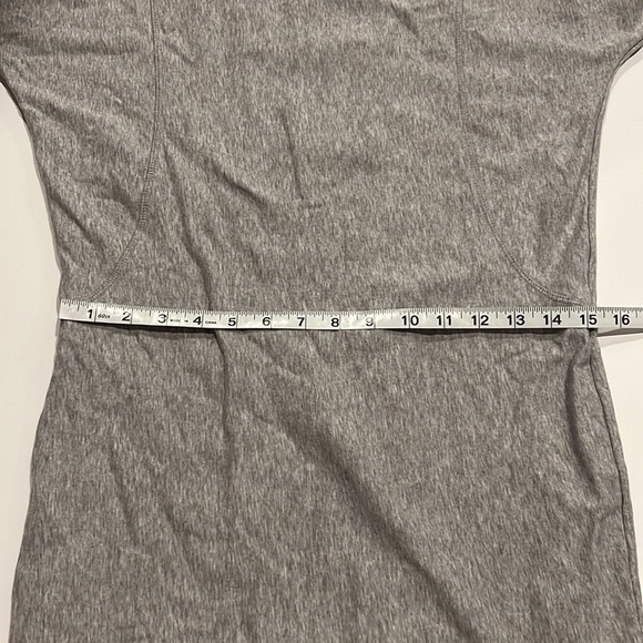 Athleta Salinas Sweatshirt Tunic Dress Gray Size X-Small - Picture 8 of 11